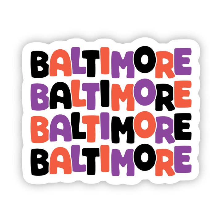Erin Dayhaw - Wholesale Sticker - Baltimore Sticker - Baltimore - Maryland
