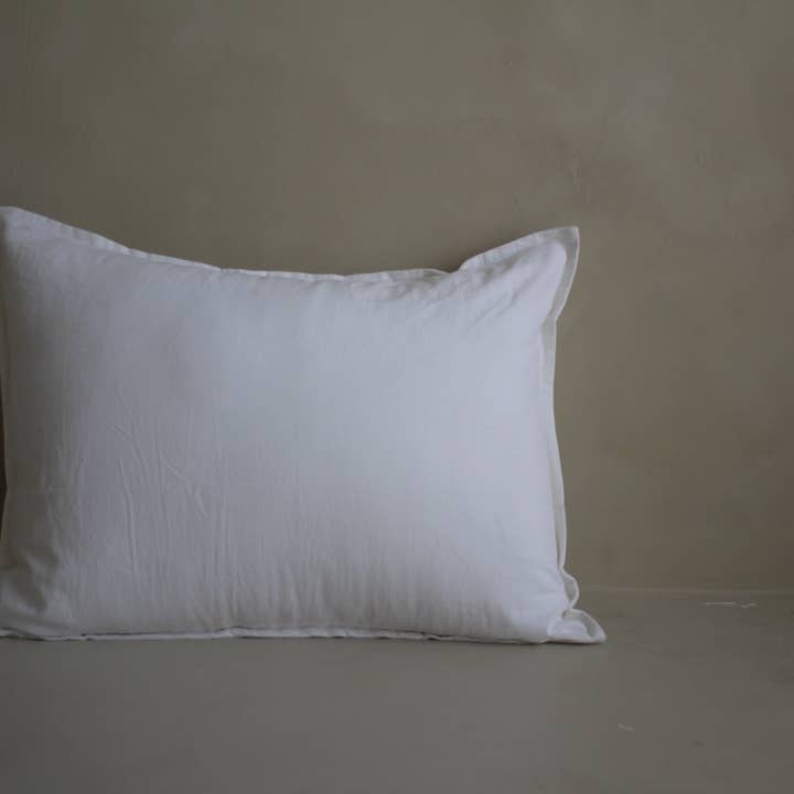 Set The Daily Sham - Bianco brillante per la vendita all'ingrosso da parte di PJ Society