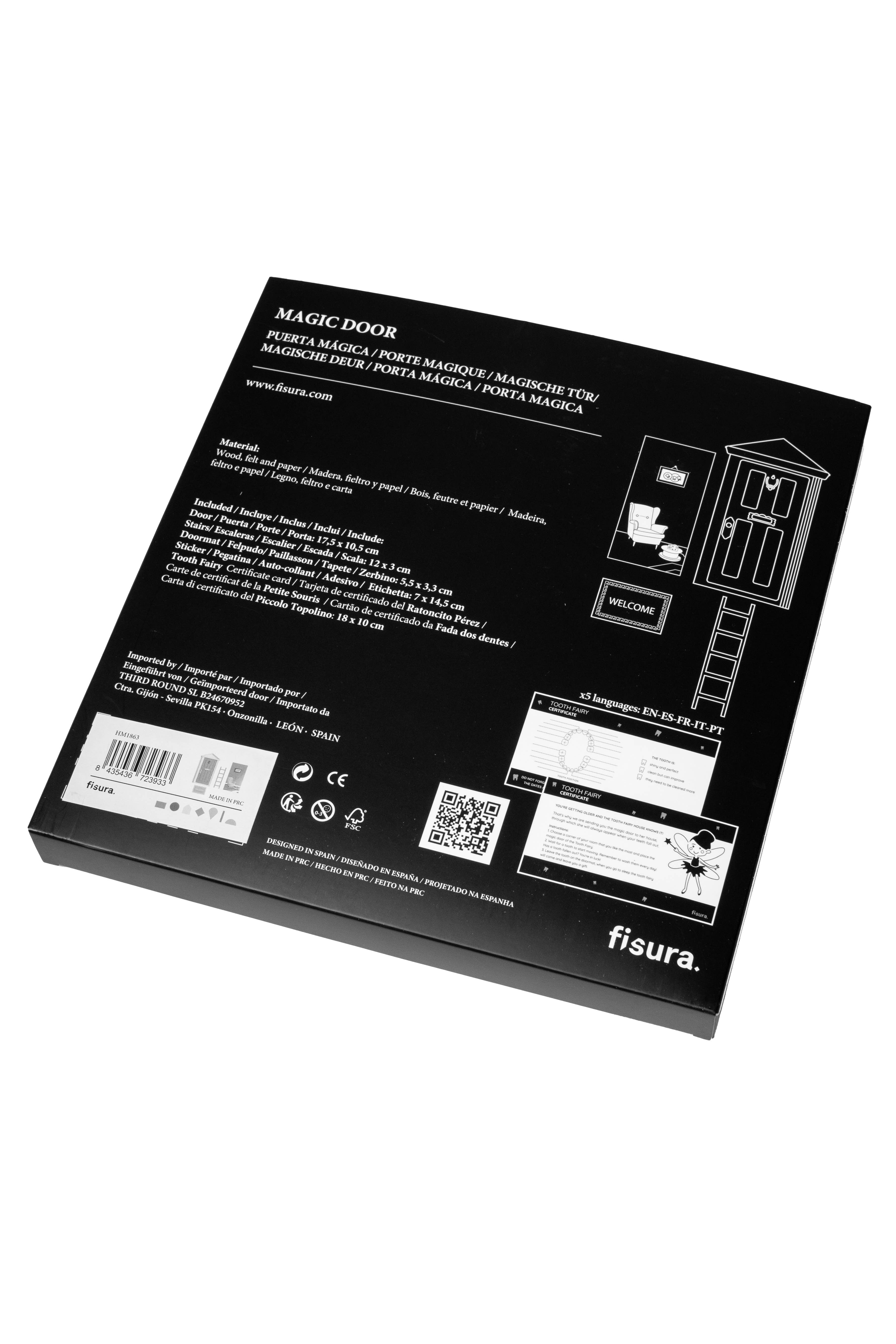 Fisura - Wholesale Wall decor – Kids & Baby - Magic Door - Red2