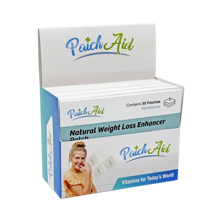 PatchAid - Wholesale Oral Supplement/Vitamin - Natural Weight Loss Enhancer Patch - Metabolism & Energy Aid