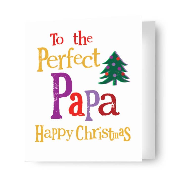 Brightside 'PaPa' Dad Christmas Card for wholesale by Danilo Promotions Ltd