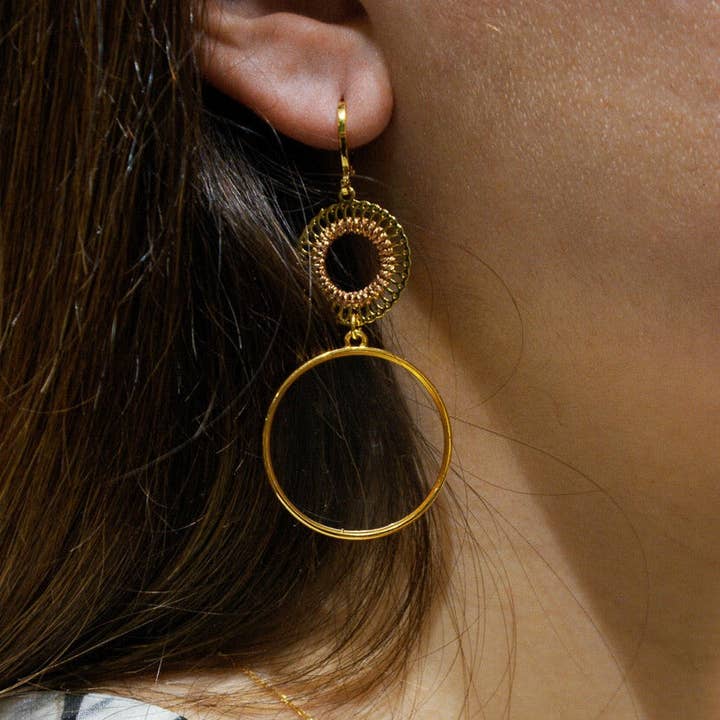 Regn Treviso øreringe for engroshandel hos NAODE Paris