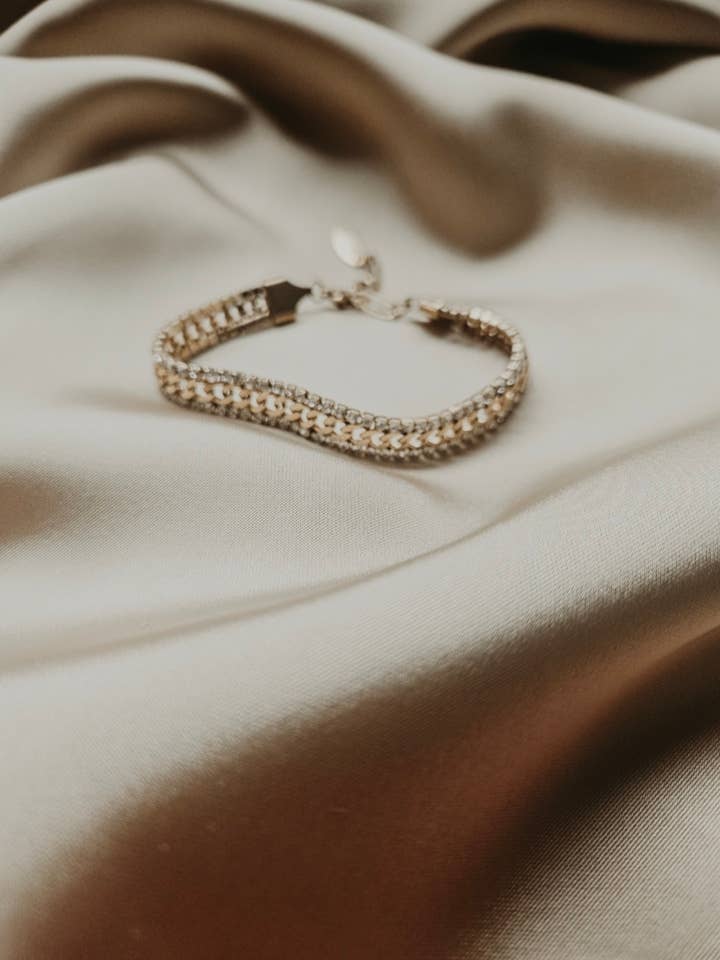 Cuban Tennis Bracelet for wholesale by Lotus & Lace Designs