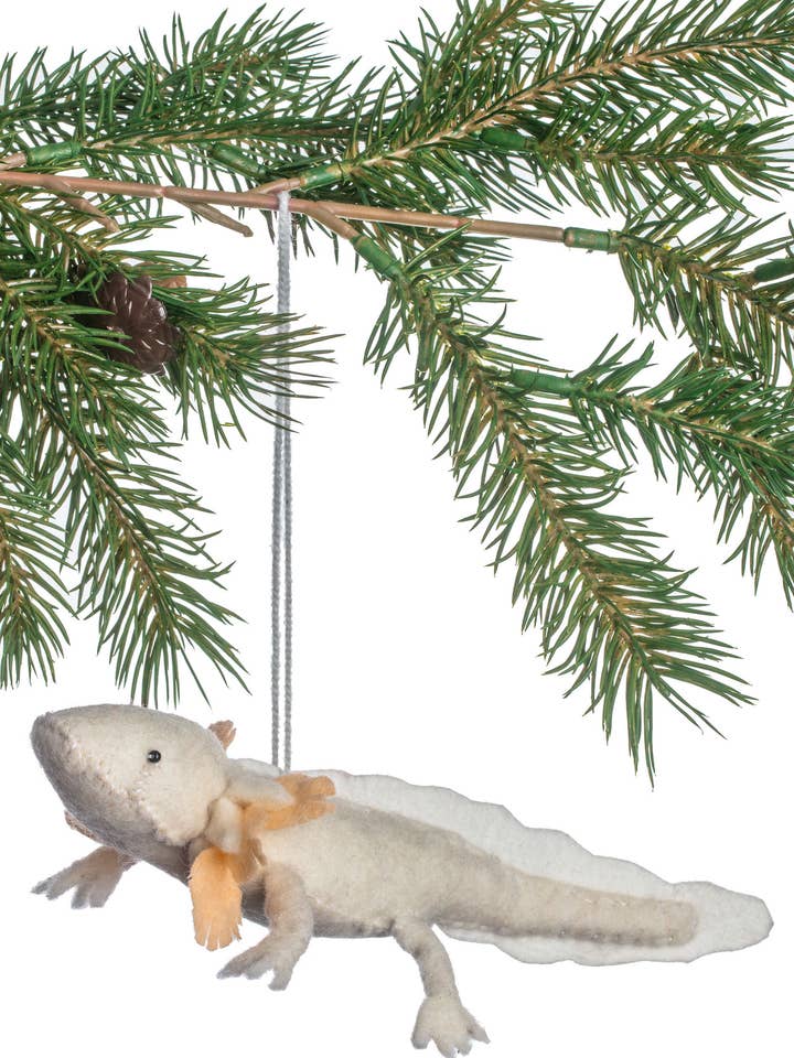 Axolotl Ornament for wholesale by Silk Road Bazaar