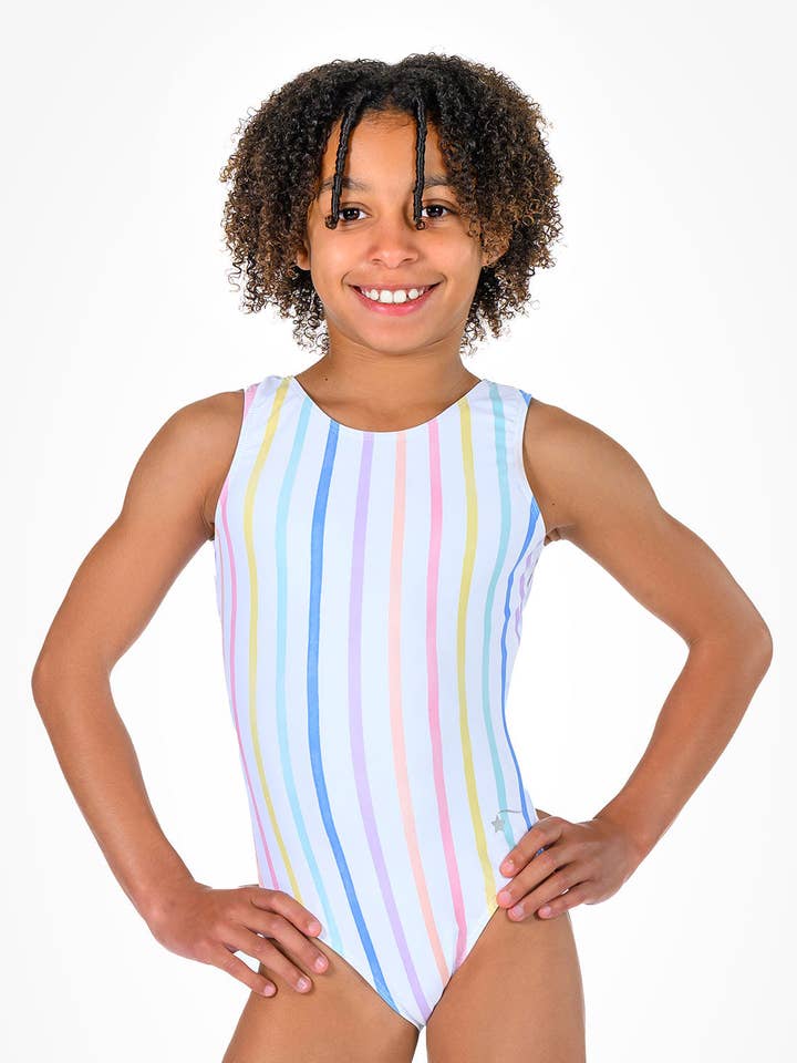 Leotardo de Rayas de Caramelo para venta al por mayor de Destira