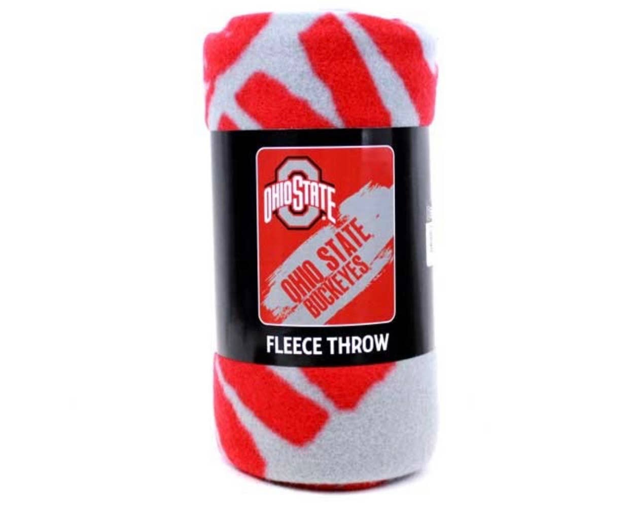 St. Louis Wholesale LLC - Wholesale Throw Blanket - Fleece 50"x60"- Painted Style- Ohio State Blanket0