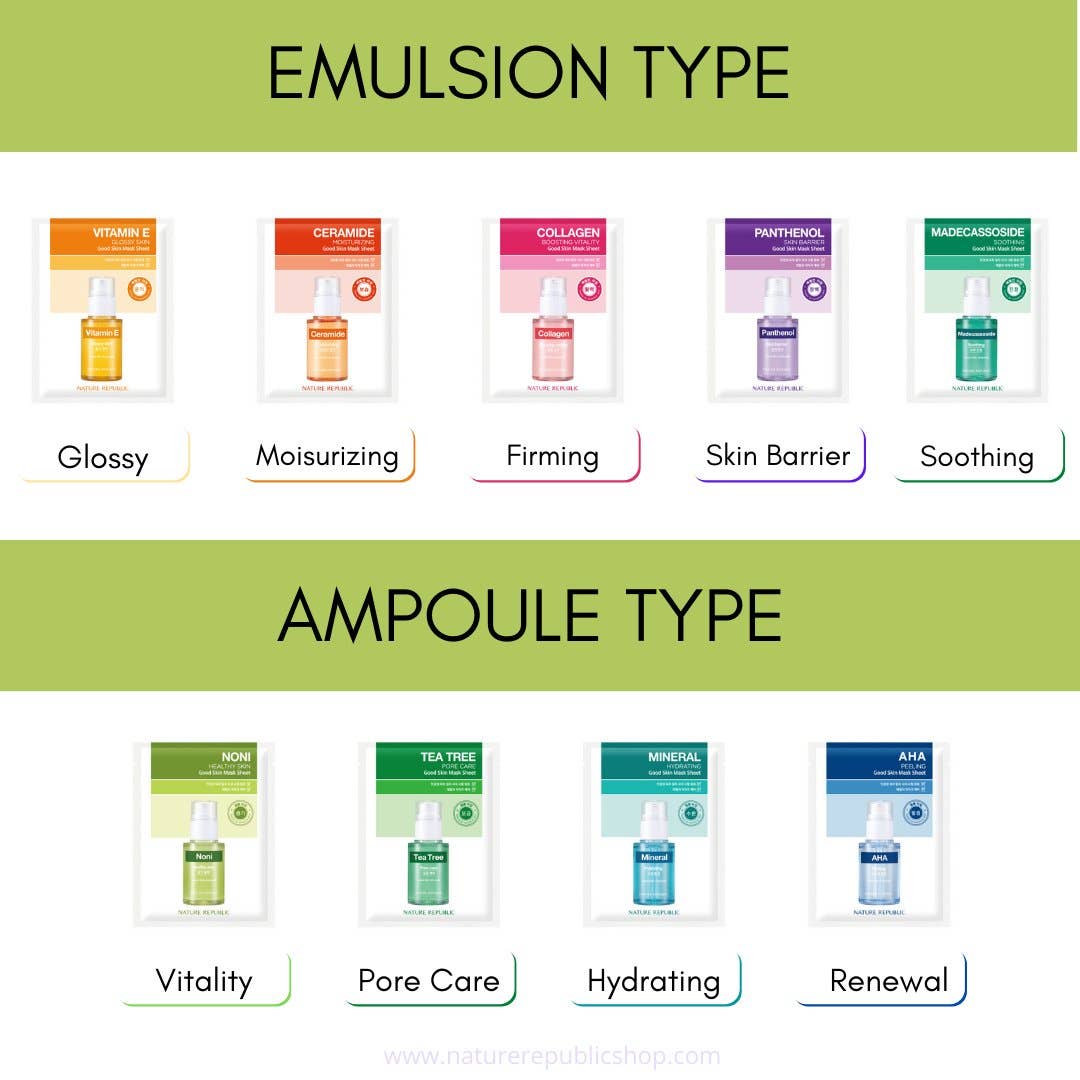 VIAI Beauty - Wholesale Skincare Face Mask - NATURE REPUBLIC Good Skin Mask Sheet - Noni1