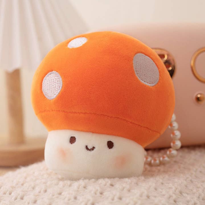 Funkyrel® Atzbranding Limited - Wholesale Keychain - Women's - Koco - Macaron-Colored Mushroom Keychain
