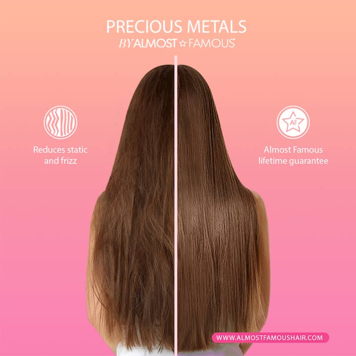 Almost Famous - Wholesale Straightener/flat iron - MaxLength 1" Flat Iron with Rose Gold Titanium Plates2