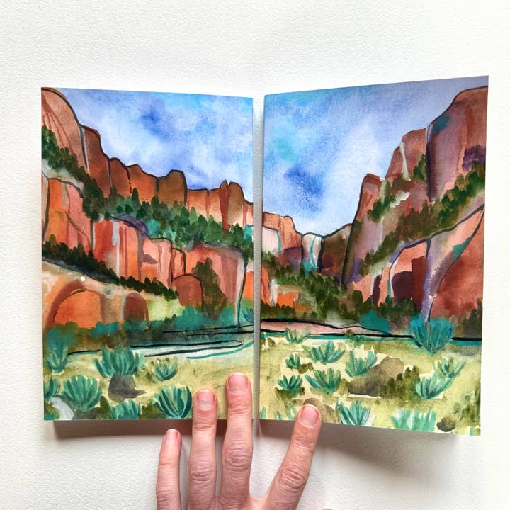 Sarah Uhl - Wholesale Journal/Diary - Art Journal : Painted Canyon1