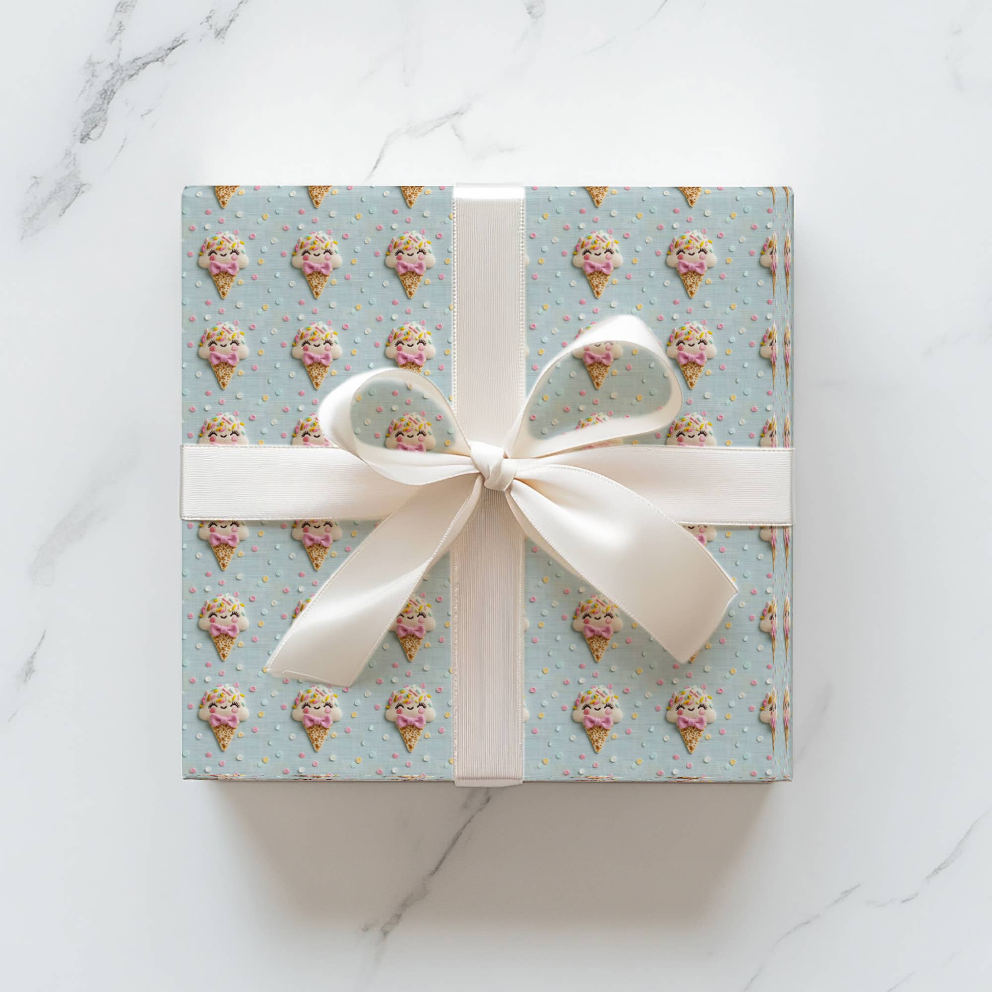 Timmy Loves – wholesale Flat wrap – Ice Cream - Flat Wrap0