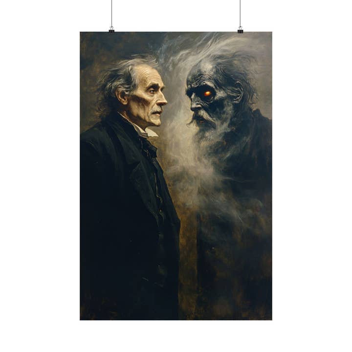 Ye Curiosity Shoppe - Wholesale Art Print - Ebenezer Scrooge & Marley's Ghost Art Print5