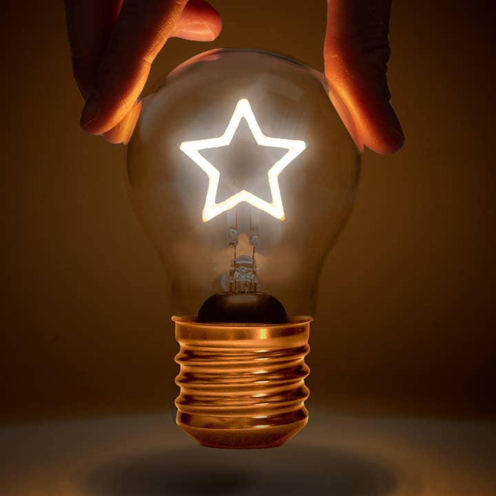 Lampadina a stella senza fili - Progettata per la sicurezza per la vendita all'ingrosso da parte di Luckies of London