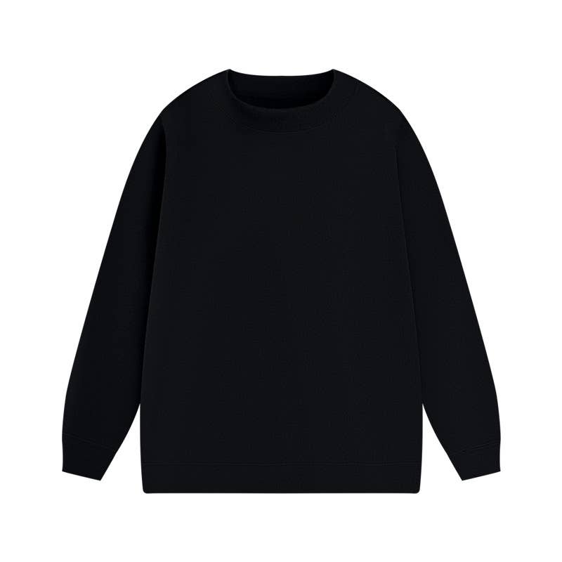 Rosa Clothing - Wholesale T-Shirt - Women's - Basic Loose casual crewneck t-shirt long sleeve Sweatshirt4