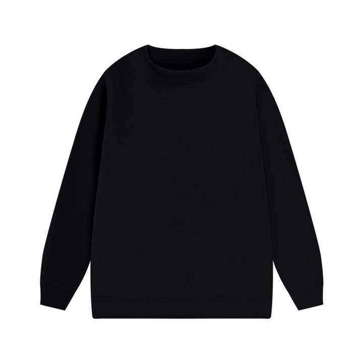 Rosa Clothing - Wholesale T-Shirt - Women's - Basic Loose casual crewneck t-shirt long sleeve Sweatshirt4