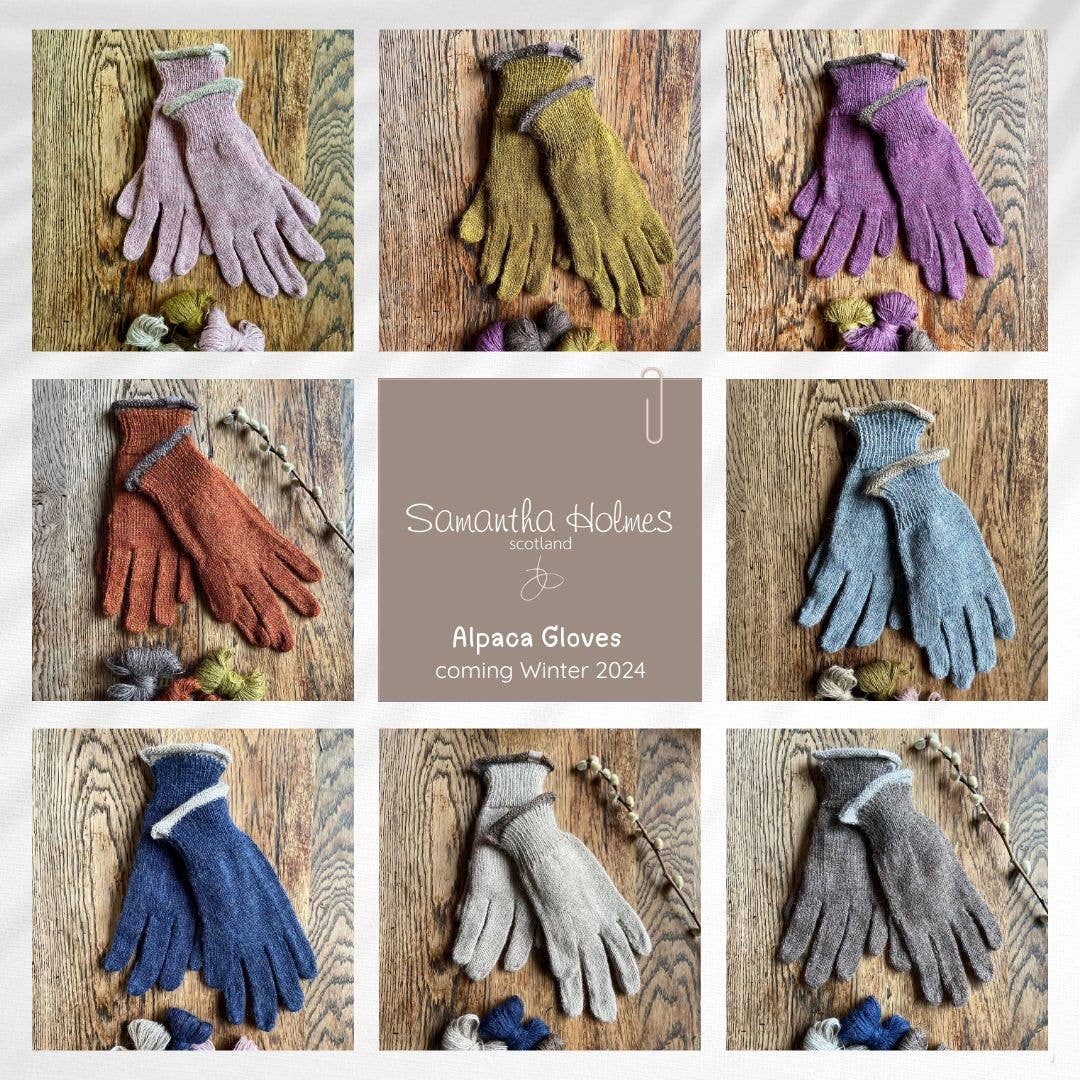 Samantha Holmes Alpaca Clothing and Gifts - Wholesale Gloves - Women's - Luxury Alpaca Gloves - new improved fit!6