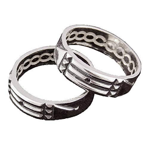 El Alquimista - Wholesale Band/Stacked Ring - ATLANTIS STERLING SILVER RING