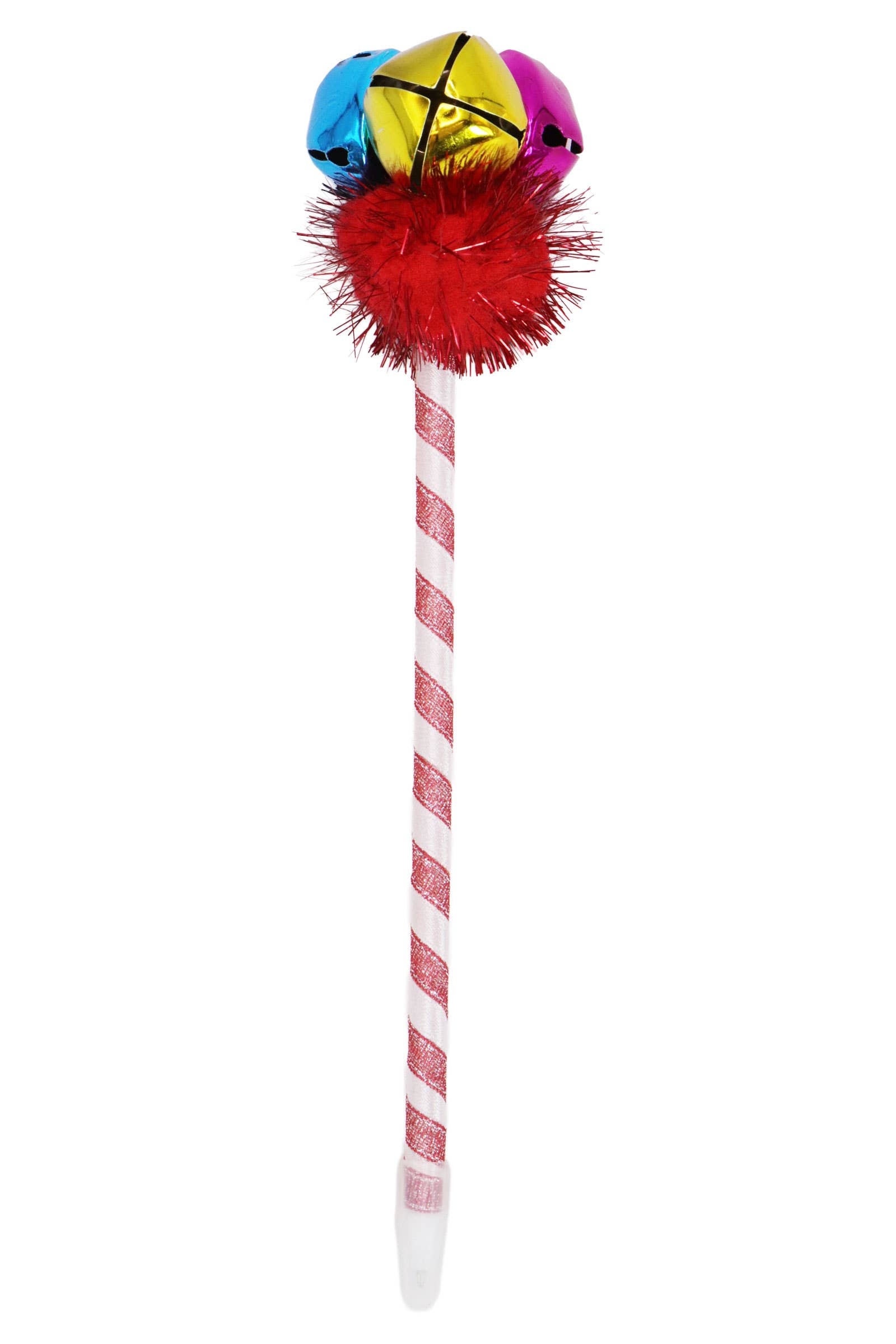 ASSORTED Christmas Jingle Bell Ornament Pen - 12 Pcs for wholesale on Faire7