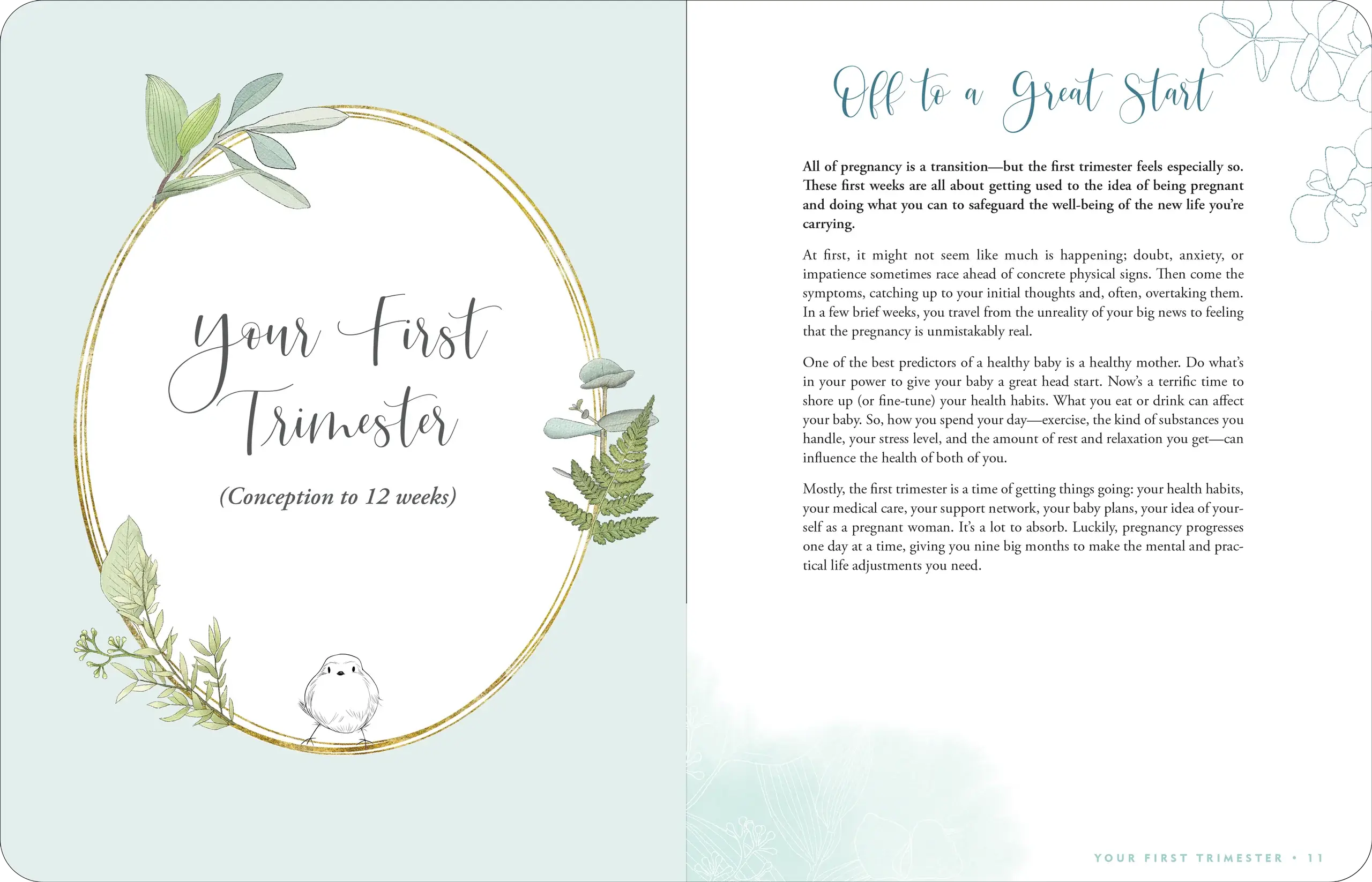 Peter Pauper Press - Wholesale Journal/Diary - Maternity - Pregnancy Journal7