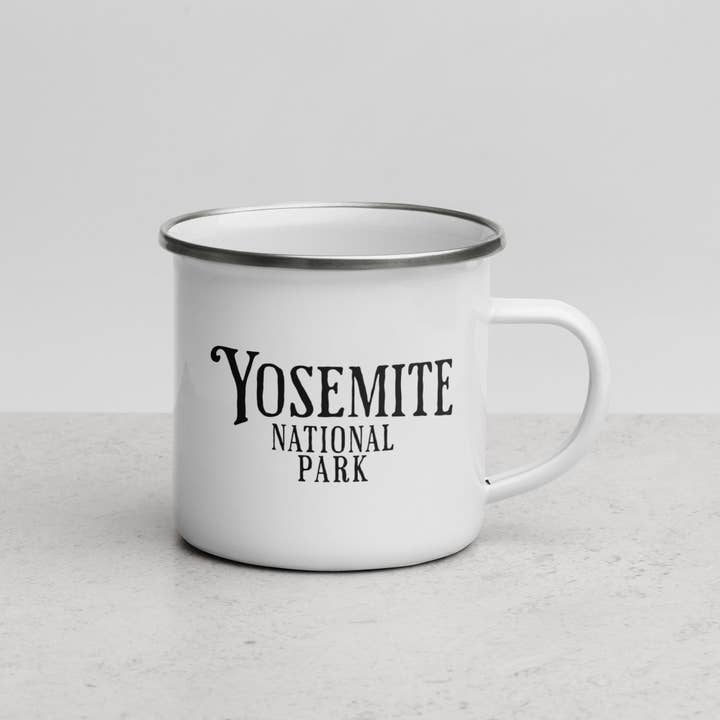 Park Service Apparel – wholesale Kaffekoppar – Yosemite Valley Björntålig Campingmugg Nationalpark Kopp