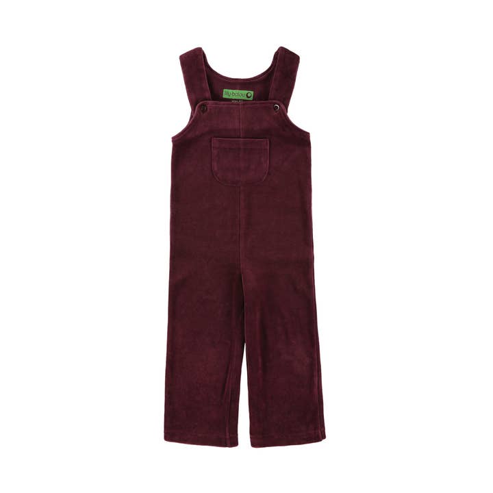 Julien Baby Jumpsuit - Grape Wine for wholesale by Lily-Balou