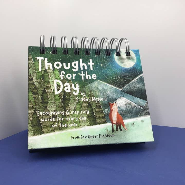 Fox Under The Moon – wholesale Book – Adult – Thought For The Day: 366 Desktop Quotes - UNDATED