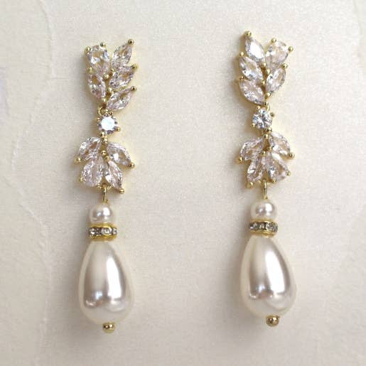 Bridal Earring for Alyssa for wholesale by Sabsies Beauty