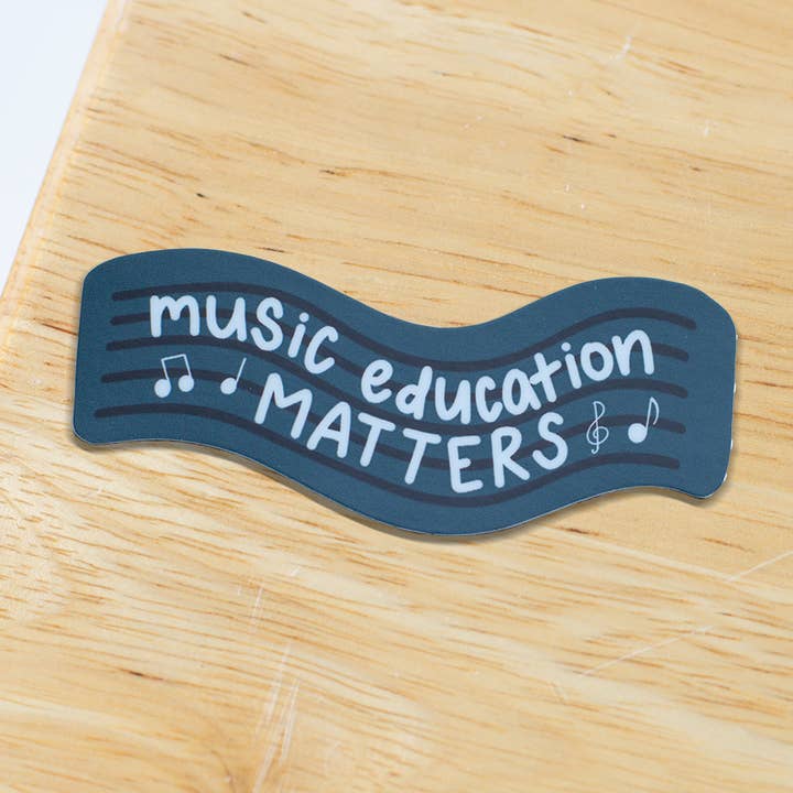Etiqueta engomada de educación musical para venta al por mayor de Musically Minted