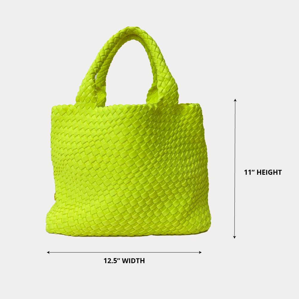 AHDORNED – wholesale Tote bag – Women's – Lily Woven Neoprene Tote with Pouch63