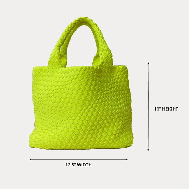 AHDORNED - Wholesale Tote Bag - Women's - Lily Woven Neoprene Tote with Pouch63