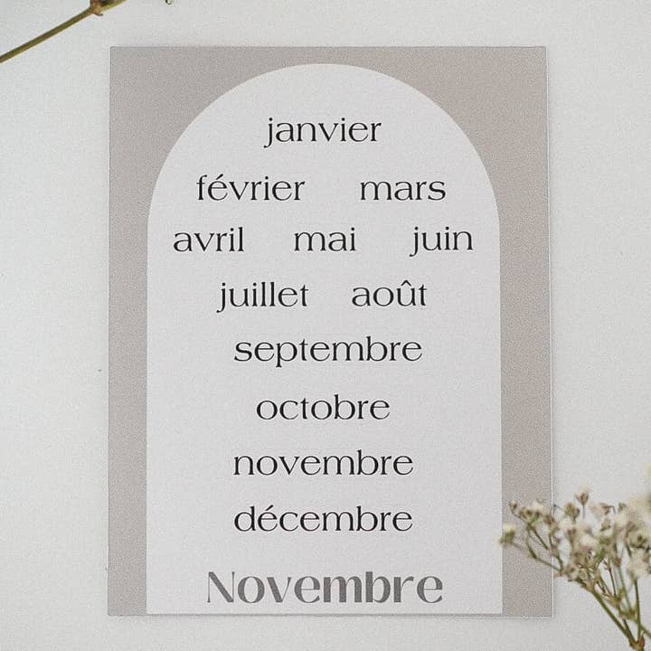 Novembre Boutique - Wholesale Sticker - Set etiketten voor ongedateerde agenda1