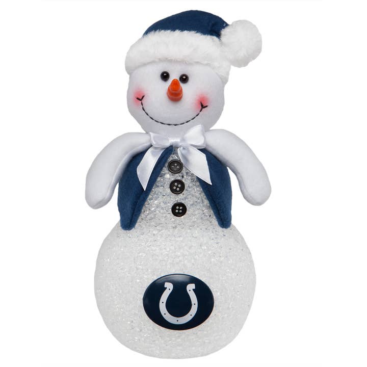 Indianapolis Colts - Boneco de Neve Iluminado para Mesa por atacado de Official Store