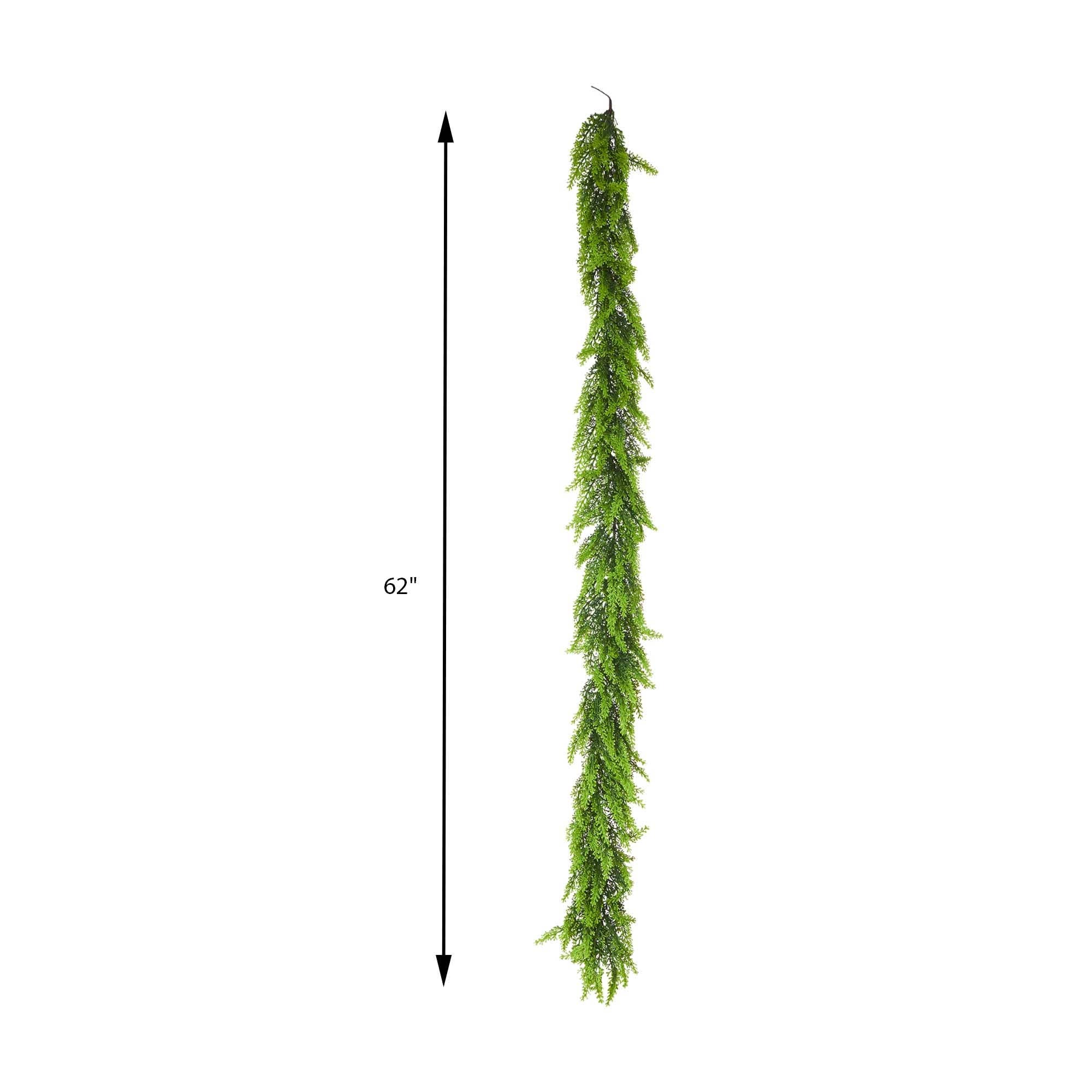 Portofino International Trading, USA - Wholesale Bunting/Garland - Artificial Asparagus Fern Garland2
