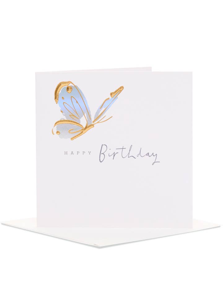 Birthday Card - Butterfly Design #17 for wholesale by UK Greetings