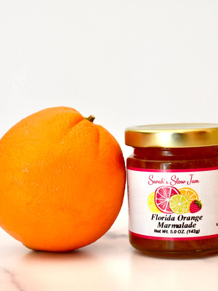 Orange Marmalade Mini Jar for wholesale by Sarah's Slow Jam