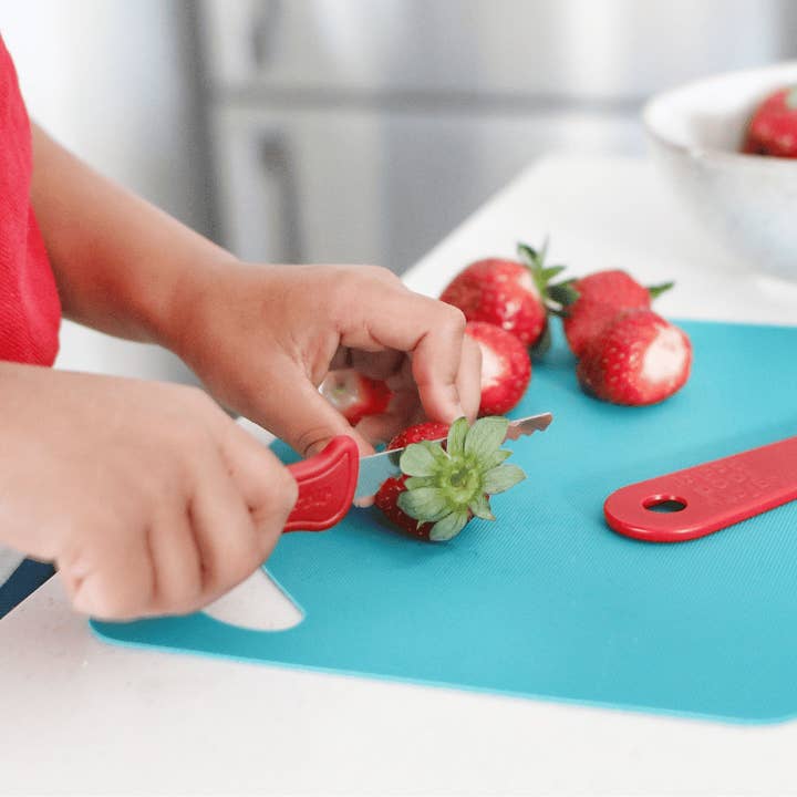 Safety Food Kutter - Wholesale Kitchen/utility knife - 4 Pack 2x Original Kiddies Food Kutter 2x Safety Food Peeler1