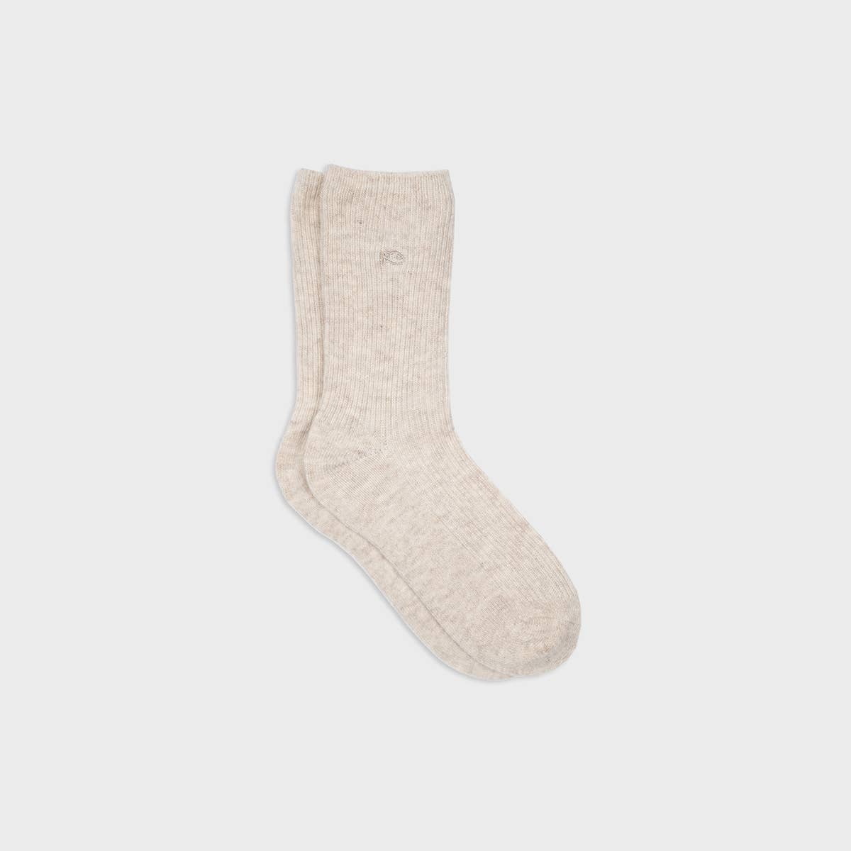 BILLYBELT - Wholesale Socks - Women's - Beige wool socks with angora
