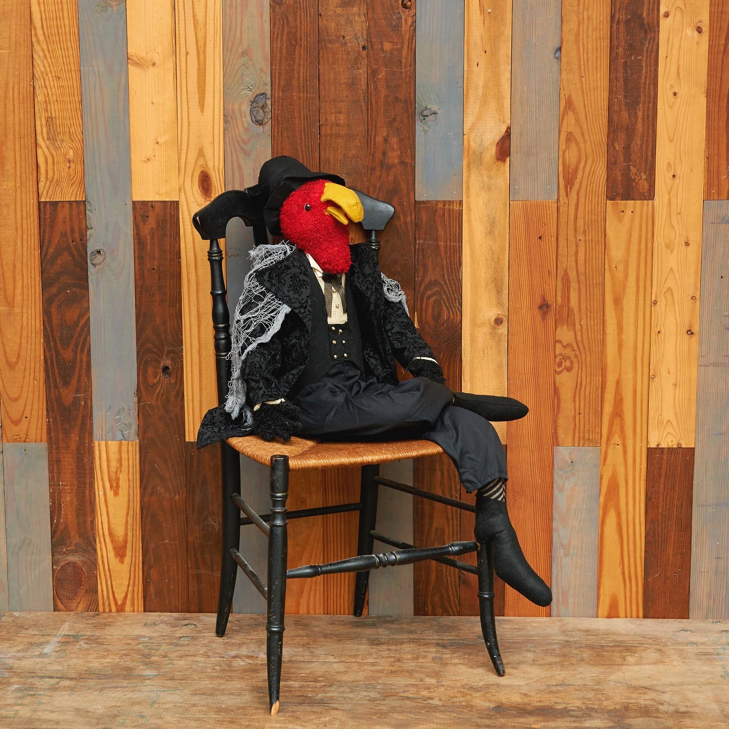 C&F Home - Vente Figurine décorative - VENTE Poupée d'art Vernon Vulture Gathered Traditions1