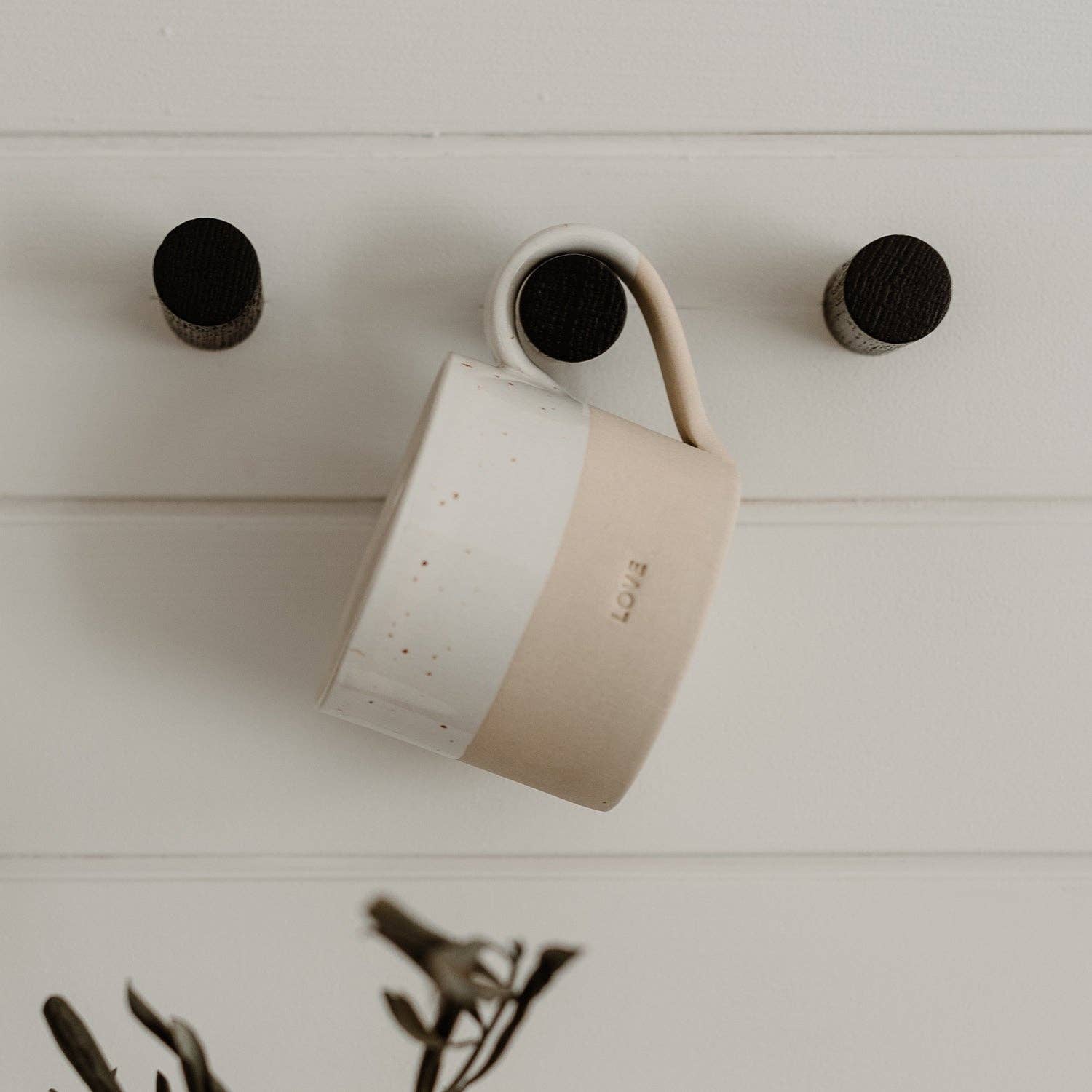 Eulenschnitt – wholesale Wall hook – Black wall hooks in a set of 3 (ve = 6 sets)0