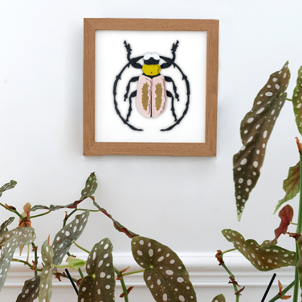 Un Dimanche Après-Midi - Wholesale DIY Craft Kit - Embossed cut paper2