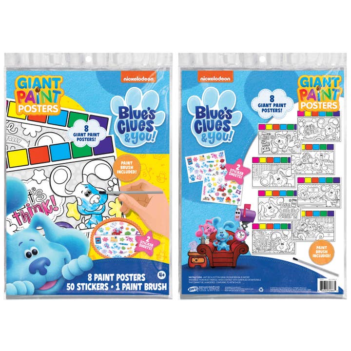 Savvi - Wholesale Art Set - Kids & Baby - Blues Clues - Magic Paint - LP33435.AA-01