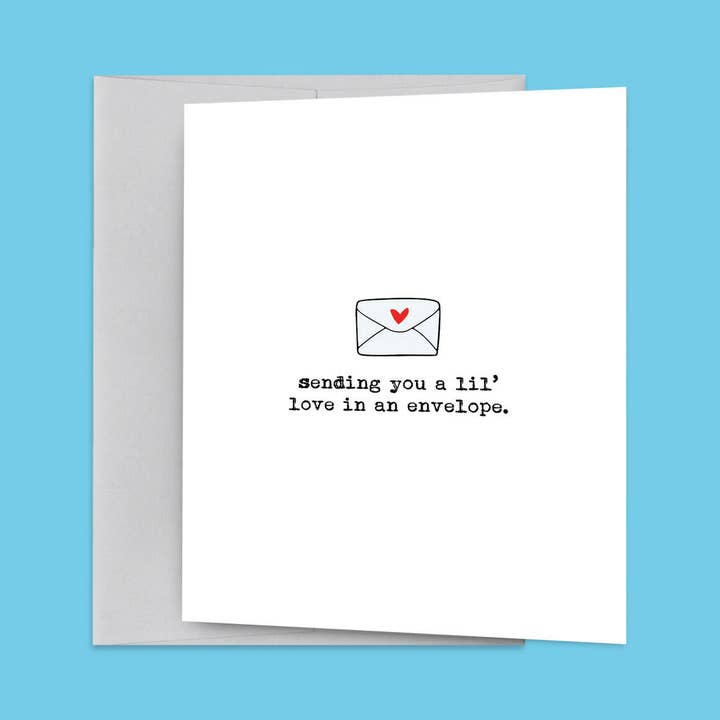Sending You a Little Love Card for wholesale by tiny