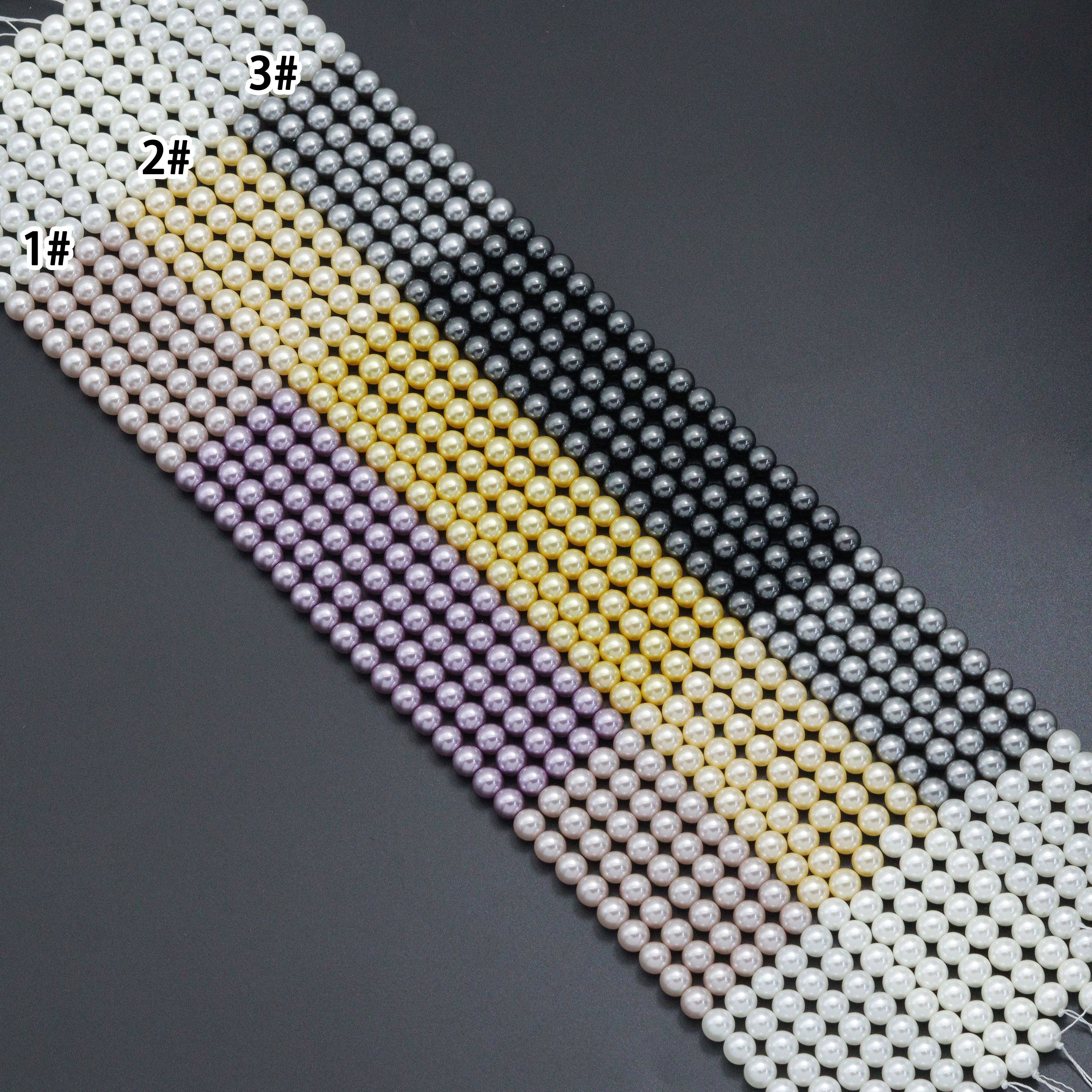 BestBeads&Beyond – wholesale Pärlor – Blandade färger Swarovski pärlor runda släta, Artikelnummer#U23410