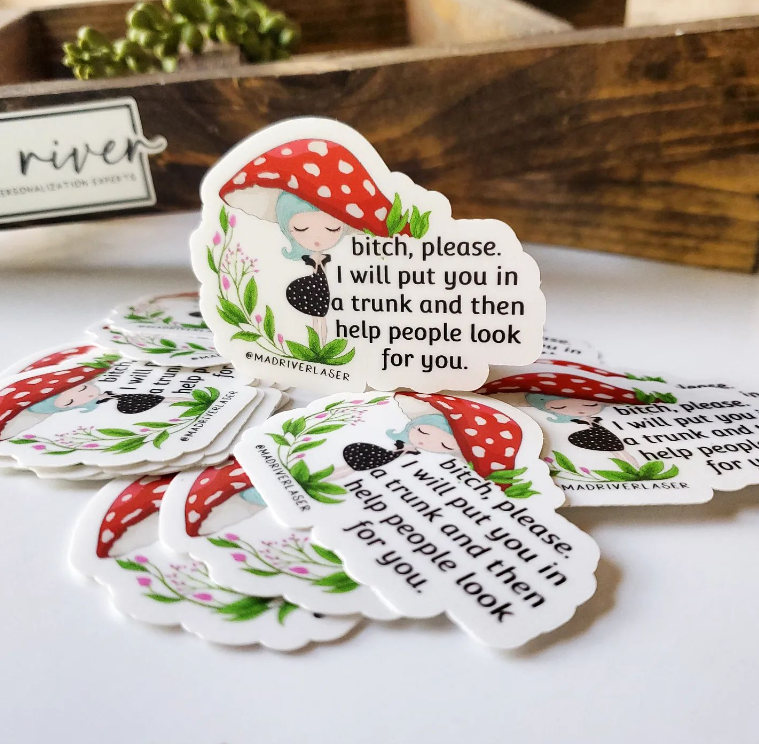 Mad River - Wholesale Sticker - Your Design - Custom Decal1