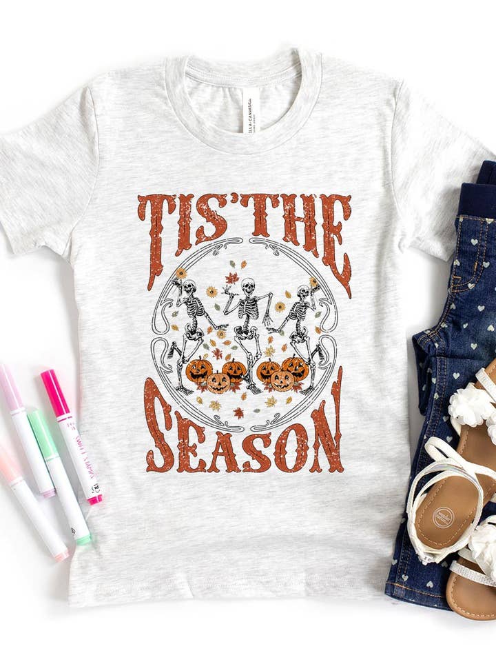 KIDS HALLOWEEN UNISEX SHORT SLEEVE GRAPHIC TEE for wholesale by Pink Irene Wholesale