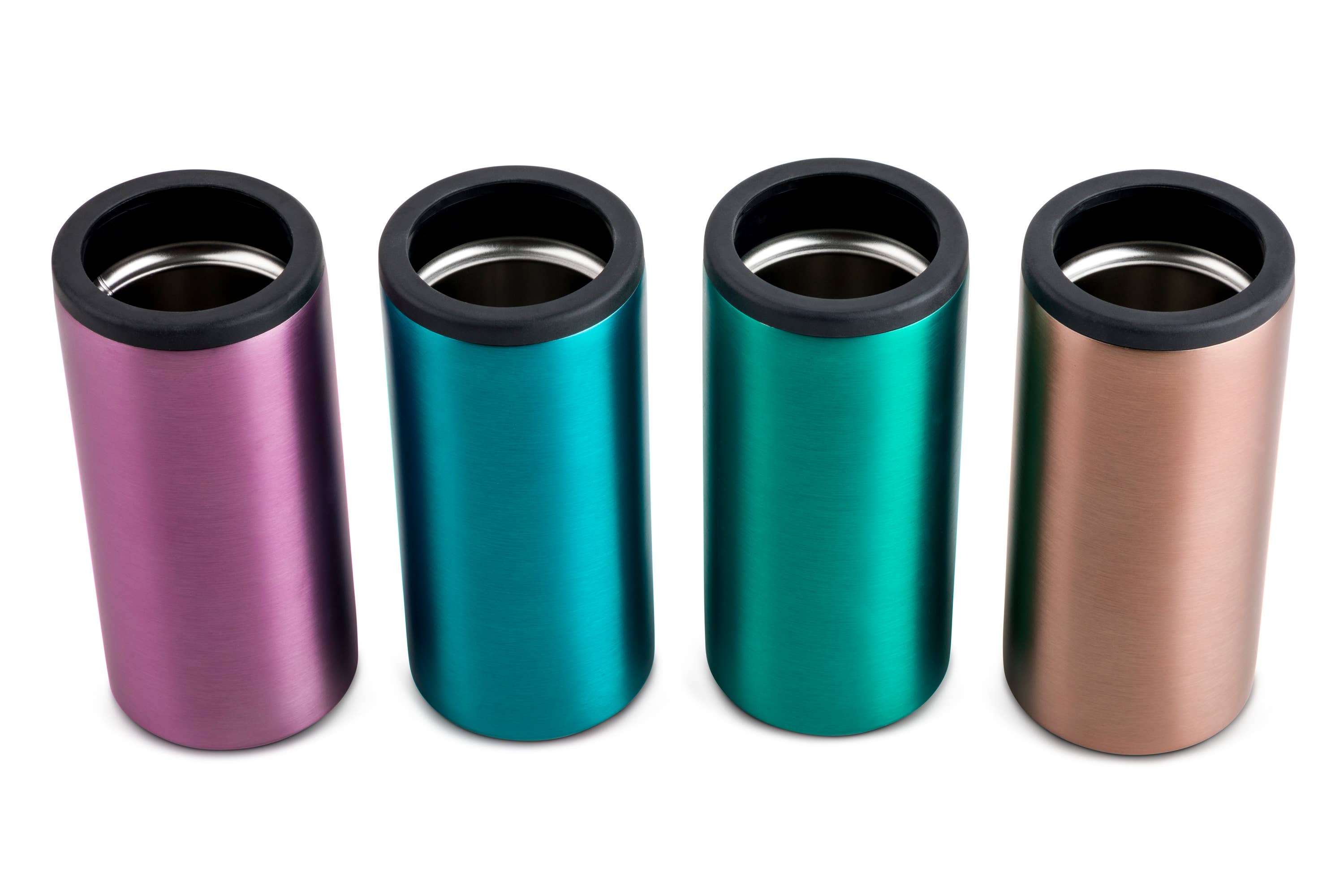 Core Home - Wholesale Drink Huggers & Koozies - 12oz Slim Can Coolie – Matte Finish (COL, HB, BB, SK)1