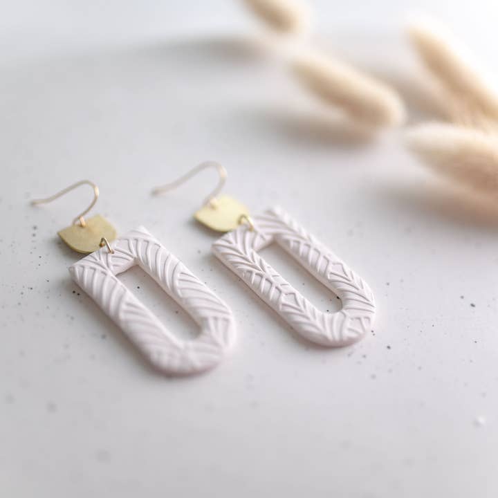 Ler ørering | Vindue Dangles | Efterårskollektion for engroshandel hos Hazel n Blue