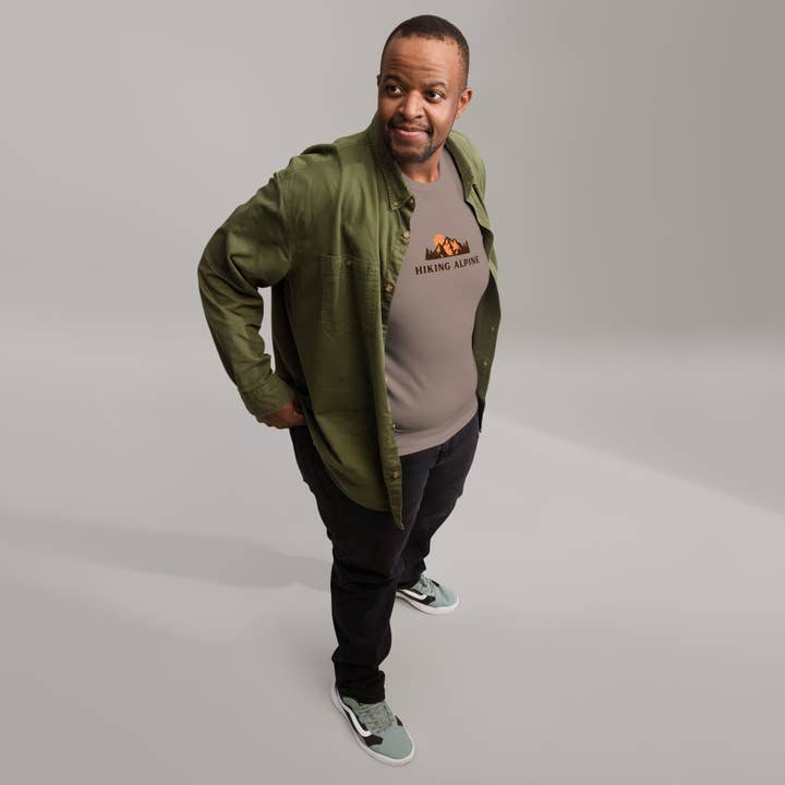 Vandring Alpine Sun Unisex t-shirt för wholesale av Hiking Alpine