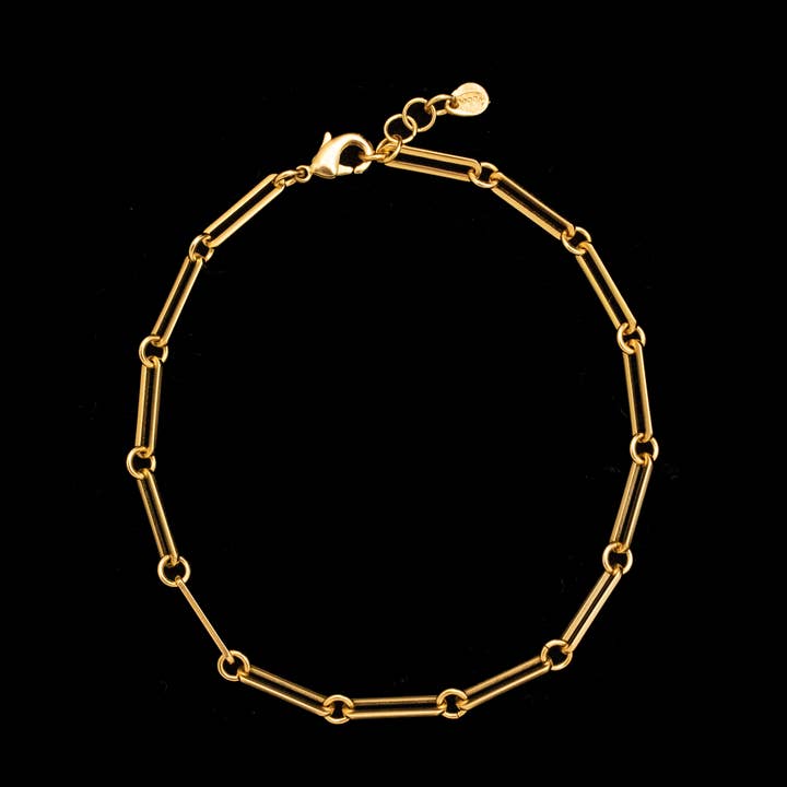 Ankle Charm Bracelet - 9" Adj. for wholesale by Michael Michaud