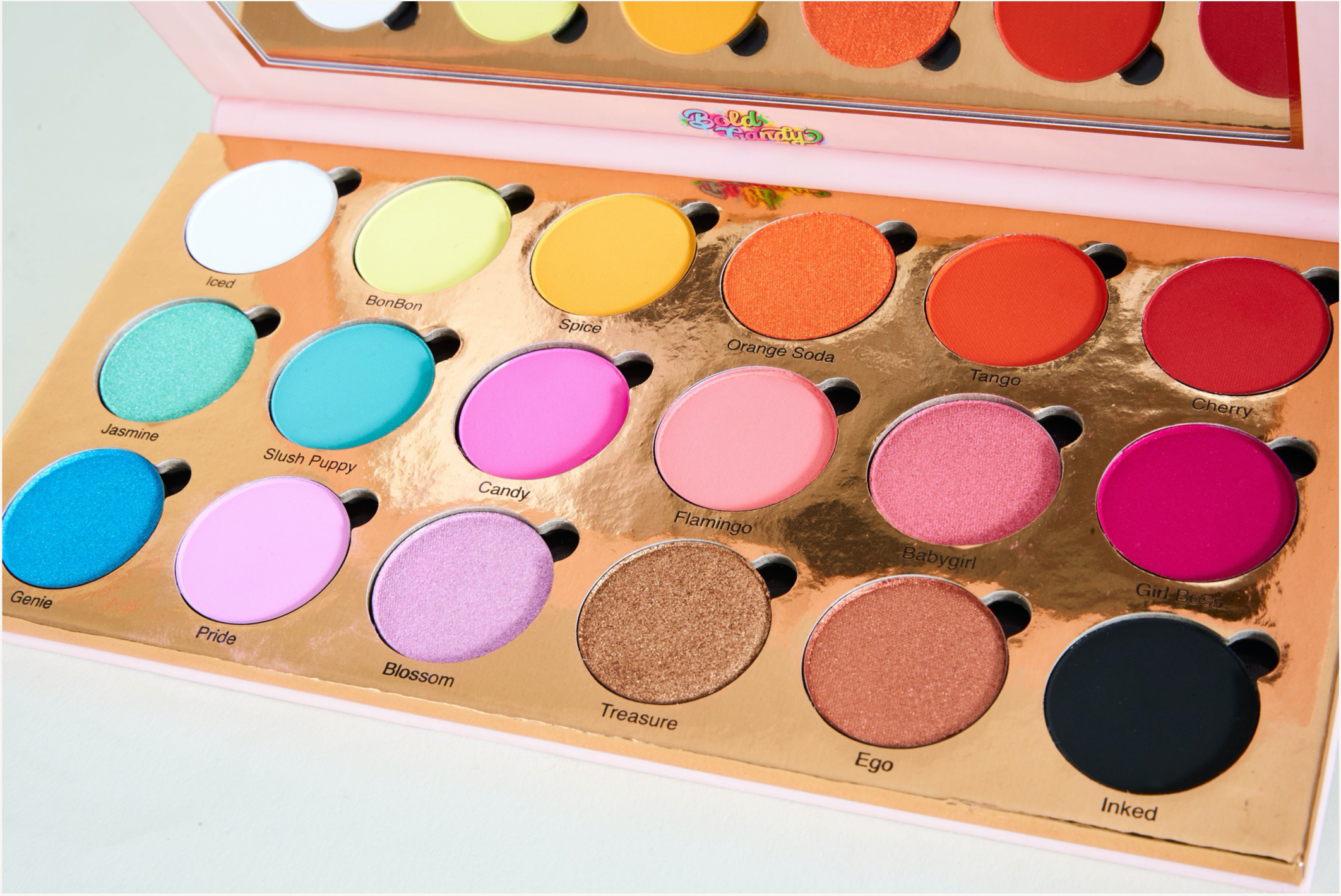 BiaBelle Beauty - Wholesale Eyeshadow Palette - Bold Candy Eyeshadow Palette5